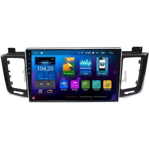 Штатная магнитола для Toyota RAV4 2013+ LeTrun 1531 Android 5.1.1 Intel SoFIA экран 10,2 дюйма