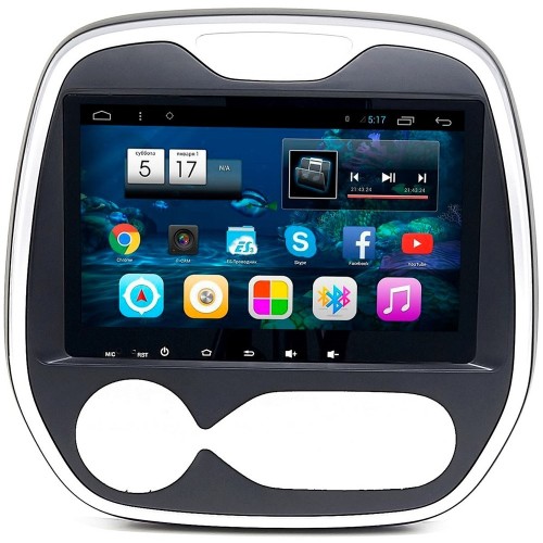 Штатная автомагнитола LeTrun 1846 для Renault Kaptur 2016+ на Android 6.0.1