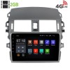 Штатная магнитола LeTrun 1859 Toyota Corolla 2007-2012 Android 6.0.1 9 дюймов (4G LTE 2GB)
