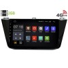 Штатная магнитола LeTrun 1861 Volkswagen Tiguan 2016+ Android 6.0.1 10 дюймов (4G LTE 2GB)