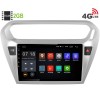 Штатная магнитола LeTrun 1886 Peugeot 301 Android 6.0.1 9 дюймов (4G LTE 2GB)
