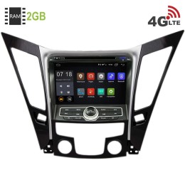Штатная магнитола LeTrun 1480 Hyundai Sonata 2011+ 6.0.1 8 дюймов (4G LTE 2GB)