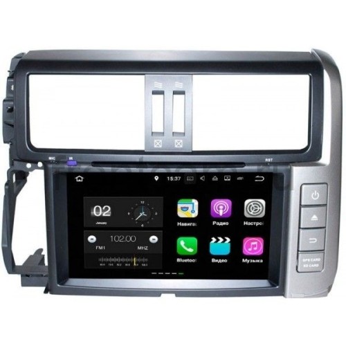 Штатная магнитола Toyota Land Cruiser Prado 150 2009 - 2013 LeTrun 1921 на Android 7.1
