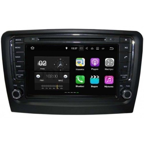Штатная магнитола Skoda Rapid 2012-2017 LeTrun 1923 на Android 7.1