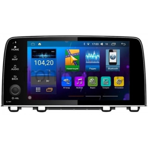 Штатная магнитола Honda CR-V V 2017-2024 LeTrun 1942 на Android 5.1.1 Intel SoFIA