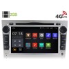 Штатная магнитола LeTrun 1980 Opel Astra, Vectra, Zafira, Corsa (серебро) Android 6.0.1 (4G LTE 2GB)