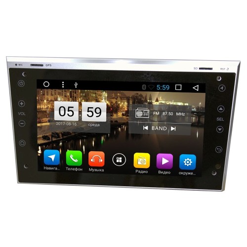 Штатная магнитола LeTrun 1984 Opel Astra, Vectra, Zafira, Corsa Android 6.0.1 Allwinner T3