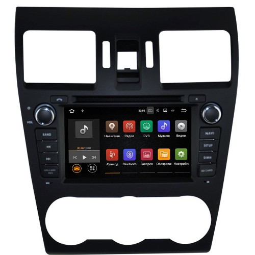 Штатная магнитола LeTrun 1939 Subaru Forester IV 2013-2014, Impreza IV 2012-2016, XV I 2011-2015 на Android 7.1.1