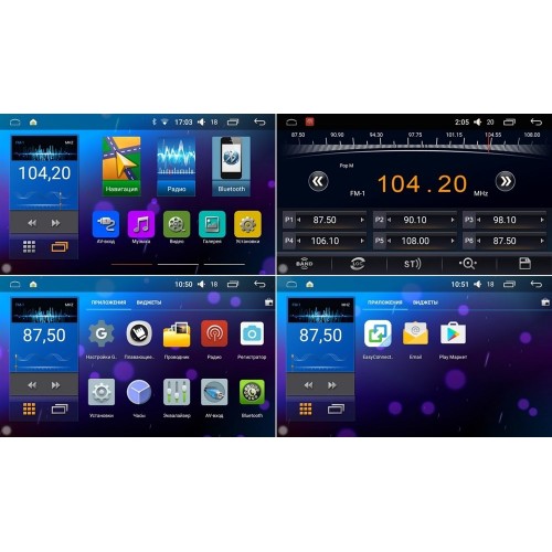 Штатная магнитола Hyundai Solaris I 2011-2017 LeTrun 2087 на Android 6.0.1 Intel SoFIA