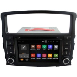 Штатная магнитола LeTrun 2065 Mitsubishi Pajero IV 2006-2017 на Android 7.1.1