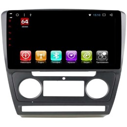 Штатная магнитола LeTrun 2050 Skoda Octavia II (A5) 2004-2013 на Android 7.1.1 Allwinner T3