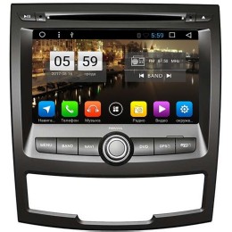 Штатная магнитола LeTrun 2061 SsangYong Actyon II 2010-2013 Android 6.0.1 Allwinner T3