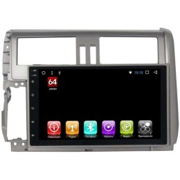 Штатная магнитола LeTrun 2111 Toyota Land Cruiser Prado 150 2009-2013 на Android 7.1.1 Allwinner T3