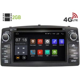 Штатная магнитола LeTrun 2042 Toyota Corolla IX 2000-2007 Android 6.0.1 8 дюймов (4G LTE 2GB)