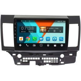 Штатная магнитола Wide Media MT1047MF для Mitsubishi Lancer X 2007-2016 на Android 6.0.1