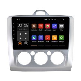 Штатная магнитола Roximo 4G RX-1702M для Ford Focus II 2005-2011 на Android 12.0 (Для комплектации с кондиционером)