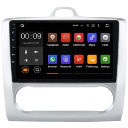 Штатная магнитола Roximo 4G RX-1702A для Ford Focus 2 2005-2011 на Android 12.0 (Для комплектации с климат-контролем)