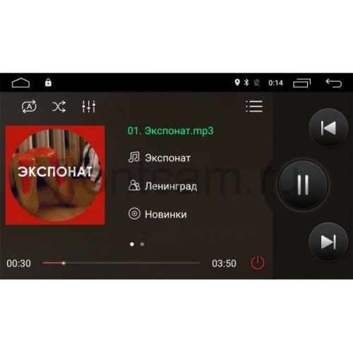 Штатная магнитола Roximo 4G RX-1104 для Toyota Corolla (E140 E150) 2006-2013 на Android 12.0