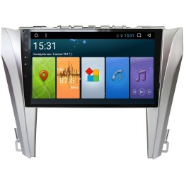 Штатное головное устройство MyDean D466 Toyota Camry V55 2014-2017