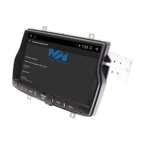 Штатная магнитола Wide Media WM-CF3087NB для Lada Vesta 2015-2022 Android 7.1.2