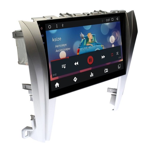 Штатная магнитола Wide Media WM-CF3012NB для Toyota Camry 2015+ Android 7.1.2