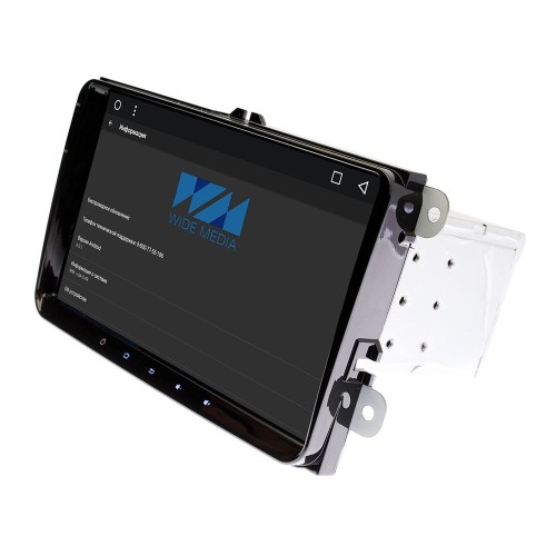 Штатная магнитола Wide Media WM-CF3021NB для Volkswagen универсальная 9" Android 7.1.2