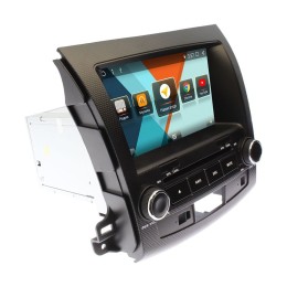 Штатная магнитола Wide Media WM-KR8007NC для Mitsubishi Outlander II (XL) 2006-2012 Android 7.1.2