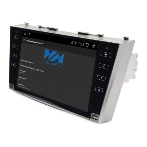 Штатная магнитола Wide Media WM-KR9051NC для Toyota Camry V40 2006-2011 Android 7.1.2