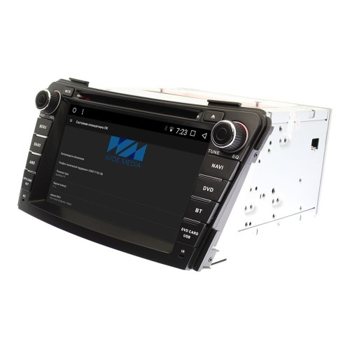 Штатная магнитола Wide Media WM-KR7124NC для Hyundai i40 I 2012-2019 для авто без NAVI Android 7.1.2