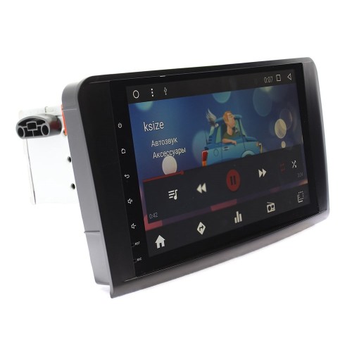 Штатная магнитола Wide Media WM-CF3073NB для Mercedes GL-klasse (X164), ML-klasse (W164) 2005-2012 на Android 7