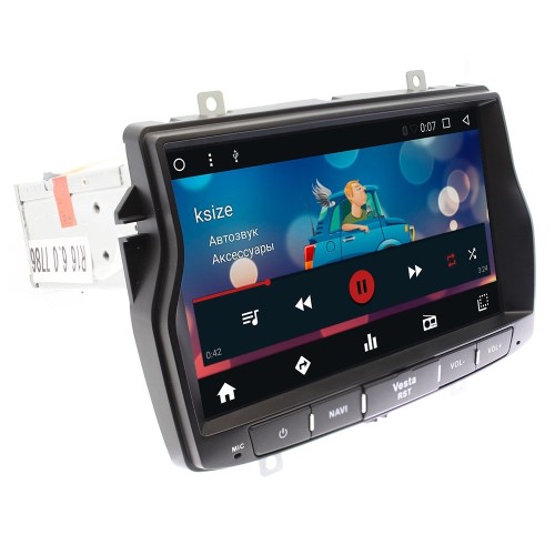 Штатная магнитола Wide Media WM-CF3087NC для Lada Vesta 2015-2022 Android 7.1.2
