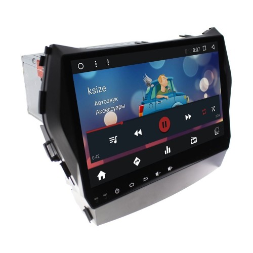 Штатная магнитола Wide Media WM-CF3053NC для Hyundai Santa Fe III 2012-2017 Android 7.1.2