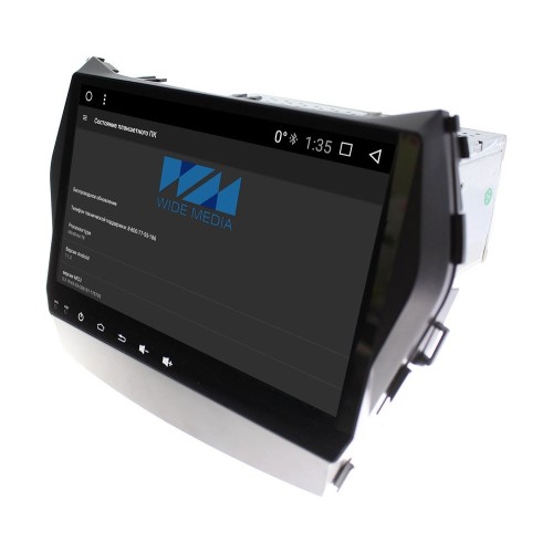 Штатная магнитола Wide Media WM-CF3053NC для Hyundai Santa Fe III 2012-2017 Android 7.1.2