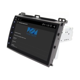 Штатная магнитола Wide Media WM-KR9031NC для Toyota Land Cruiser 100 2002-2007 (внешний усилитель) на Android 7.1.2