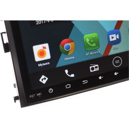 Штатная магнитола Toyota LC 100 2002-2007 Wide Media MT9004MF на Android 6.0.1 с усилителем