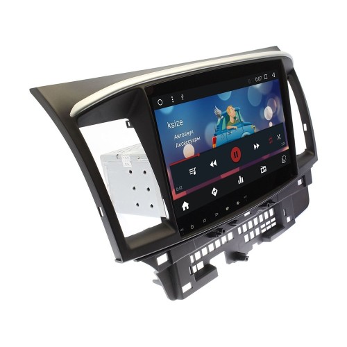 Штатная магнитола Wide Media WM-CF3042NB для Mitsubishi Lancer X 2007-2016 Android 7.1.2