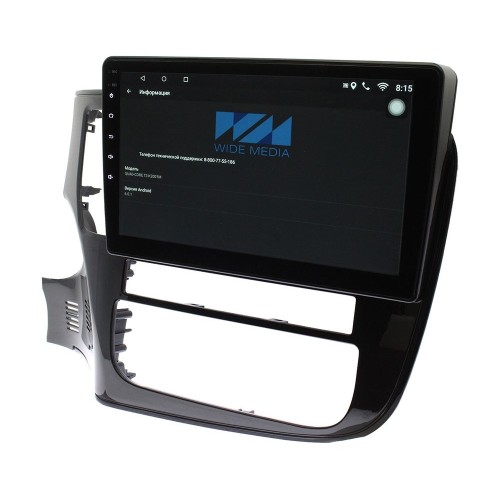 Штатная магнитола Wide Media MT1020MF для Mitsubishi Outlander III 2013-2020 Android 6.0.1