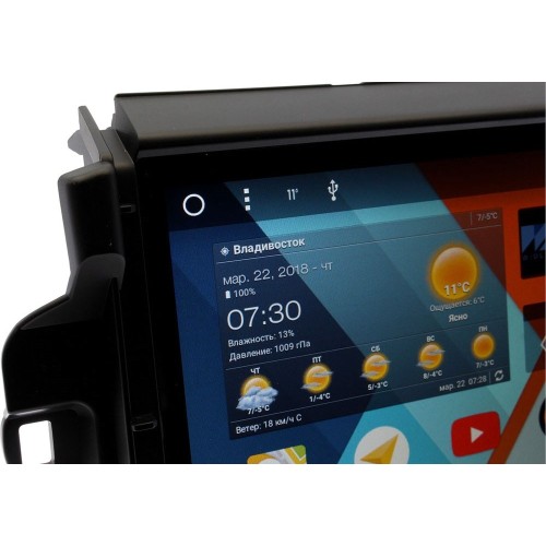Штатная магнитола Wide Media WM-CF3127NB для Toyota Hilux VII, Fortuner 2014-2015 Android 7.1.2