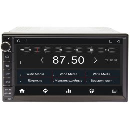 Штатная магнитола Wide Media WM-VS7A707MA для Nissan Juke, Qashqai, X-Trail, Almera, Terrano Android 6.0.1