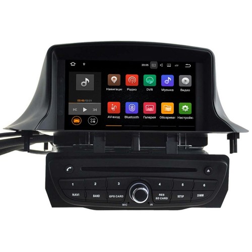 Штатная магнитола для Renault Fluence Megane 3 с 2009 LeTrun 1772 Android 5.1 MTK