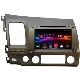 Штатная магнитола Ksize DVA-ZN7019L для Honda Civic 4D 2006-2011 на Android 4.2.2