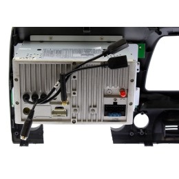 Штатная магнитола Ksize DVA-ZN7019L для Honda Civic 4D 2006-2011 на Android 4.2.2