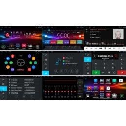 Штатная магнитола Ksize DVA-ZN7019L для Honda Civic 4D 2006-2011 на Android 4.2.2