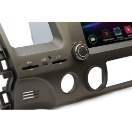 Штатная магнитола Ksize DVA-ZN7019L для Honda Civic 4D 2006-2011 на Android 4.2.2