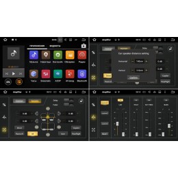 Штатная магнитола Renault Megane II 2002-2009 LeTrun 2163 на Android 7.1.1