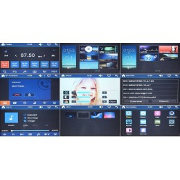 Штатная магнитола Ksize DV-J6931GPS для Toyota, Daihatsu универсальная (200x100 мм)