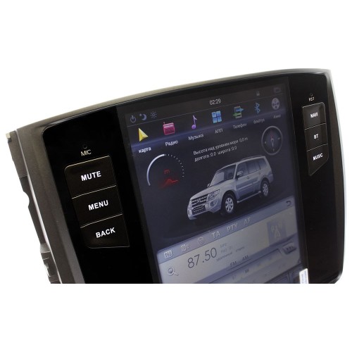 Штатная магнитола Ksize DVA-CF3107KE для Mitsubishi Pajero IV 2006-2017 Android 4.4.2
