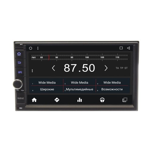 Универсальная мультимедийная станция 7" Wide Media WM-CF3110NB-1/16