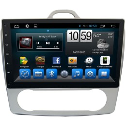 Автомагнитола CarMedia KR-1059-T8 Ford Focus II 2005-2010 (климат) на Android 9.0