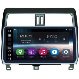 Магнитола FarCar S200 для Toyota LC Prado 150 2017-2020 на Android 8.0 (V1053R)
